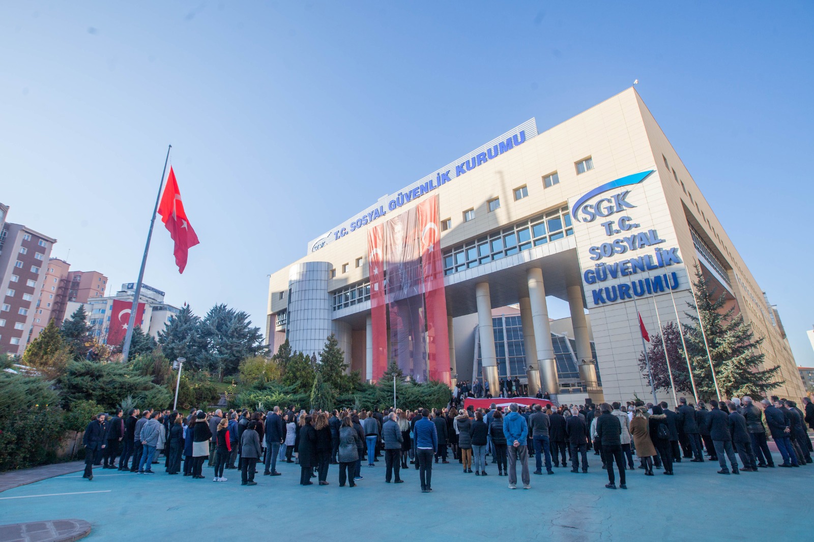 SGK’da 10 Kasım Atatürk’ü Anma Töreni düzenlendi