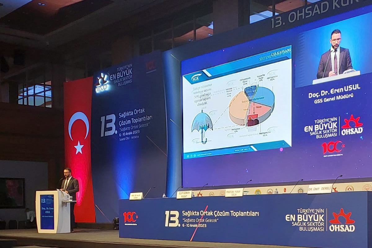 GSS Genel Müdürü Usul, Sağlıkta Ortak Çözüm Toplantıları’na Katıldı