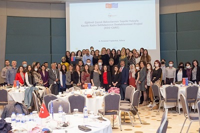 Eğitimli Çocuk Bakıcılarının Teşviki Yoluyla Kayıtlı Kadın İstihdamının Desteklenmesi Projesi 4. Personel Toplantısı-Adana